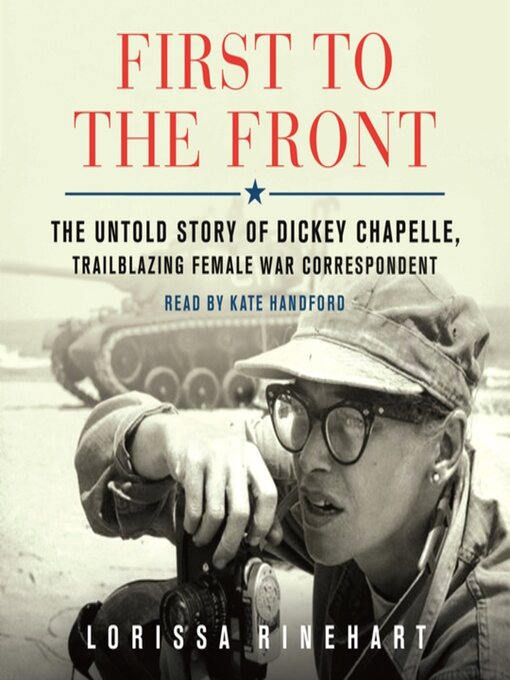 Title details for First to the Front by Lorissa Rinehart - Available